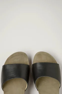 Erni Slip On Clogs In Zwart