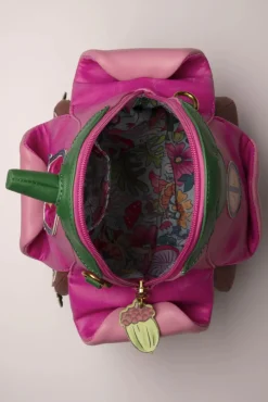 Fairy Village Petal House Tas In Roze