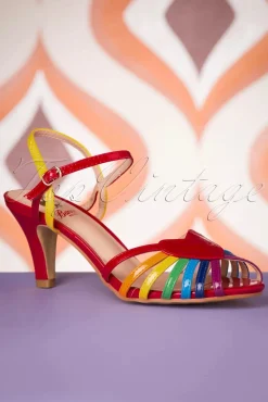 Fantasie April Sandalen In Rood