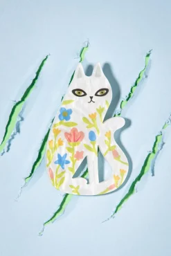 Feline Florescence Broche