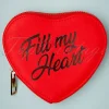 Fill My Heart Portemonnee In Lippenstift Rood