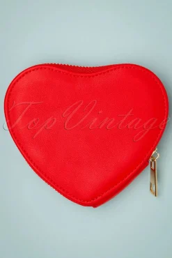 Fill My Heart Portemonnee In Lippenstift Rood