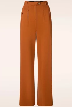 Fintan Milano Crepe Pantalon In Karamel