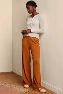 Fintan Milano Crepe Pantalon In Karamel