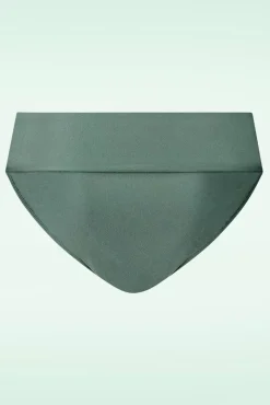 Flipover Bikinibroekje In Groene Glitter