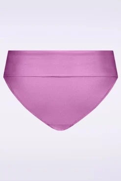 Flipover Bikiniroekje In Glanzend Lilapaars
