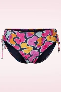 Flower Fantasy Bikinibroekje Met Hoge Taille In Multi