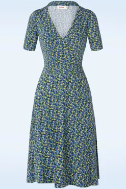 Frankie Bubble Pop Wikkel Jurk In Multi