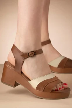 Gala Clog Sandalen In Brandy