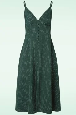 Garden Spot Jurk In Groen