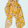 Geraldine Scrunchie In Geel