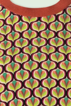 Gigi Indy Top In Delphinium Groen