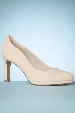 Grazia Suede Pumps In Havermelkbeige