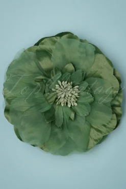 Grote Bloemcorsage In Weidegroen