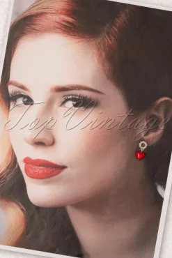 Hart- En Pareloorbellen In Rood