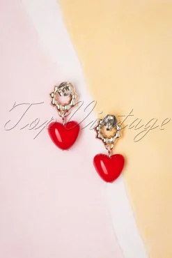 Hart- En Pareloorbellen In Rood