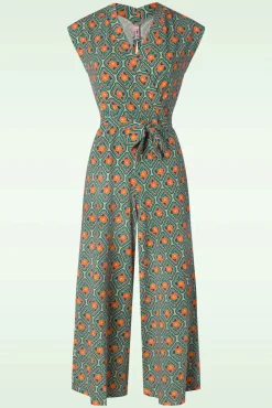 Hello Fritjes Jumpsuit In Flowers Mirror Of Joy