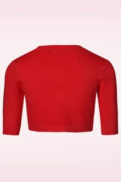 Hudson Bolero In Donkerrood