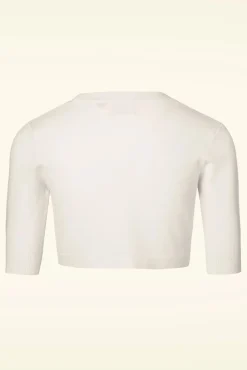 Hudson Bolero In Ivoorwit