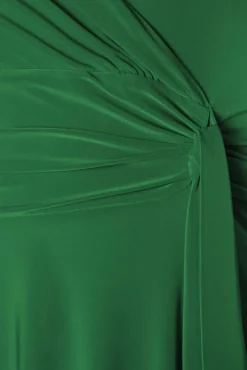 Irene Overslag Swingjurk In Groen