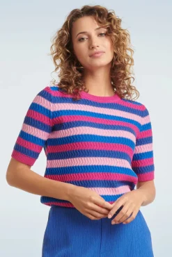 Iris Gebreide Top In Multi