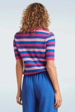 Iris Gebreide Top In Multi