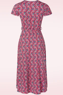 Ise Flower Parade Jurk In Klaproosrood