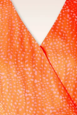 Ivy Maxi Jurk In Oranje