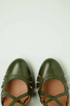 Jada Pumps In Bosgroen