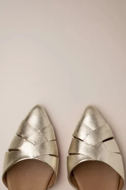 Jade Ballerina In Goud Metallic