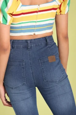 Janis Jeans In Denim Blauw