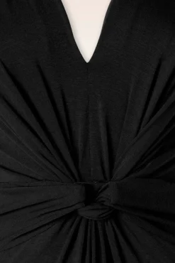 Jasmine Maxi Jurk In Zwart