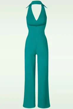 Jolena Jumpsuit In Blauwgroen