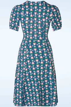 Joyful Heart Jurk In Strawberry And Kiss