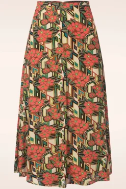 Juno Ryder Langoustine Rok In Oranje