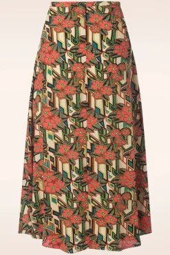 Juno Ryder Langoustine Rok In Oranje