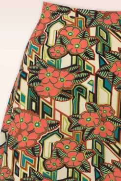 Juno Ryder Langoustine Rok In Oranje