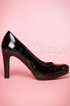 Katie Laquer-Pumps In Zwart