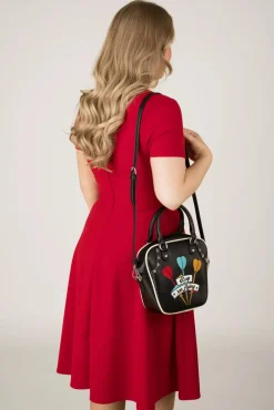 Keep 'Em Flying Handtas In Zwart