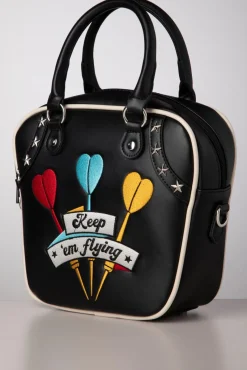 Keep 'Em Flying Handtas In Zwart