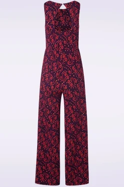 Keira Jumpsuit In Maroon
