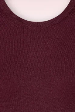 Kelly Trui In Bordeauxrood