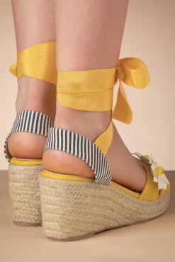 Lady Daisy Sleehakken In Geel