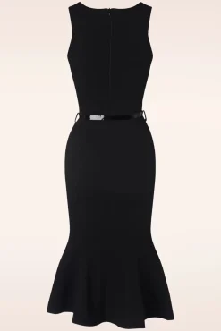 Lexi Pencil Jurk In Zwart