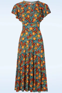 Lightest Wings Jurk In Lovely Millefleurs