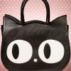 Lizzy De Big Eyed Cat Tas In Zwart