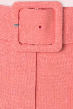 Lou Linnen Short In Koraal