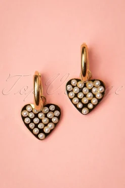 Love Pearl Oorbellen In Goud