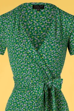 Mabel Butterfly Jumpsuit In Appel