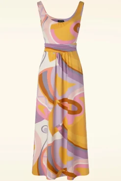 Macie Maxi Jurk In Sixties Lavender